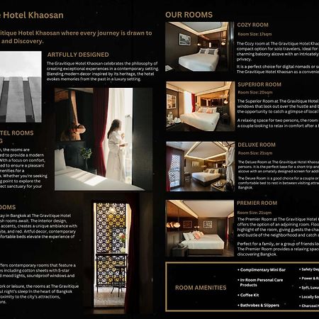 The Gravitique Hotel Khaosan 曼谷 外观 照片